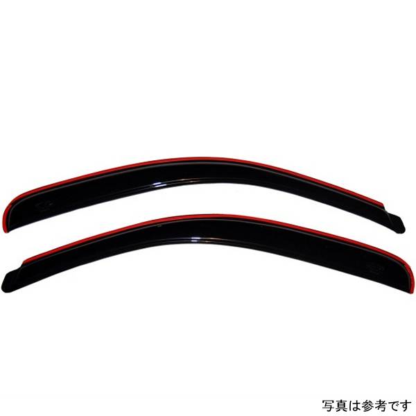 ベント バイザー ウインドウ ディフレクター 2ピース スモーク 04年-10年 トヨタ Sienna