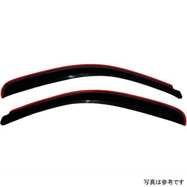 ベント バイザー ウインドウ ディフレクター 2ピース スモーク 05年-07年 Buick Terraza