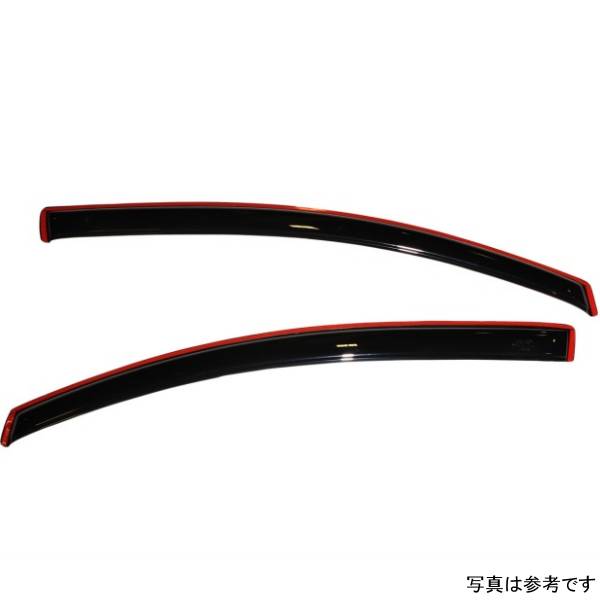ベント バイザー ウインドウ ディフレクター 2ピース スモーク 07年-11年 トヨタ Yaris Coupe
