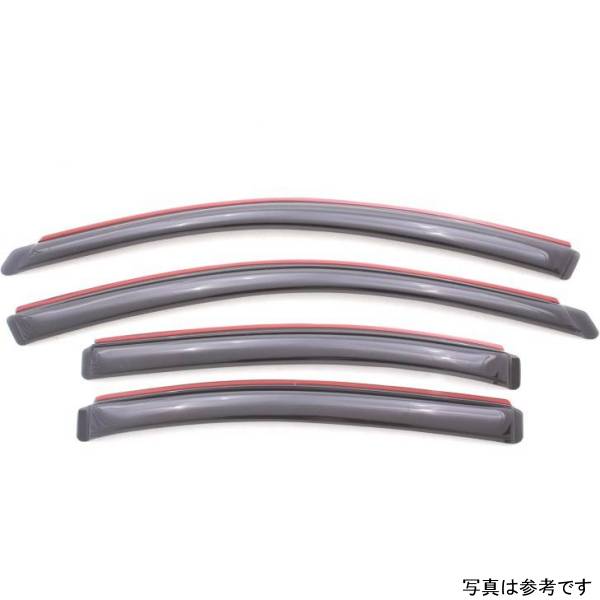 ベント バイザー フロント＆リア ウインドウ ディフレクター 4ピース スモーク 09年-15年 ニッサン Maxima