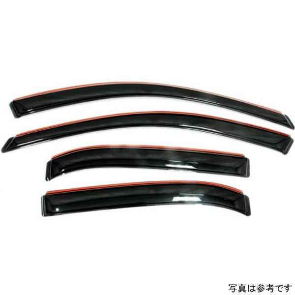ベント バイザー ディフレクター 4ピース スモーク 21年-23年 ヒュンダイ Elantra
