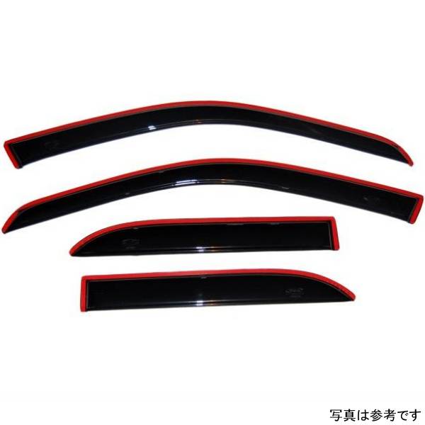 ベント バイザー フロント＆リア ウインドウ ディフレクター 4ピース スモーク 02年-07年 Buick Rendezvous