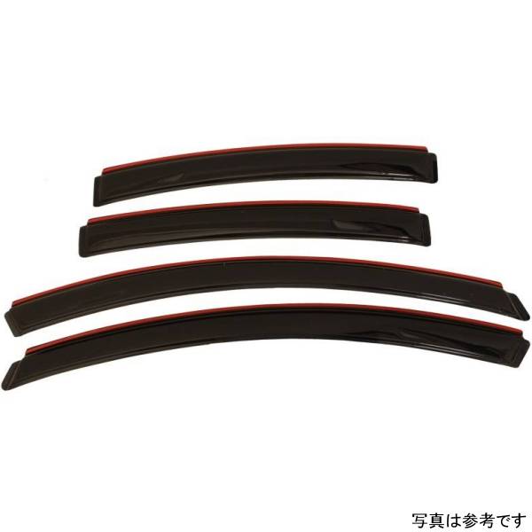 ベント バイザー フロント＆リア ウインドウ ディフレクター 4ピース スモーク 11年-17年 Buick Regal