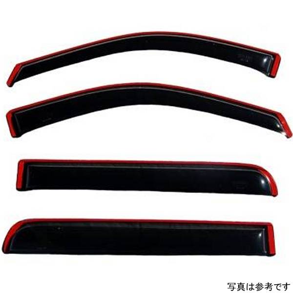 ベント バイザー フロント＆リア ウインドウ ディフレクター 4ピース スモーク 13年-18年 Buick Encore