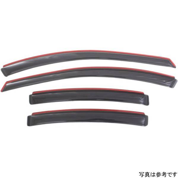 ベント バイザー フロント＆リア ウインドウ ディフレクター 4ピース スモーク 11年-15年 Chevy Cruze