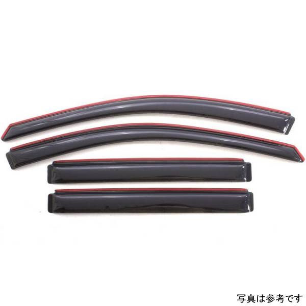 ベント バイザー フロント＆リア ウインドウ ディフレクター 4ピース スモーク 08年-17年 Buick Enclave