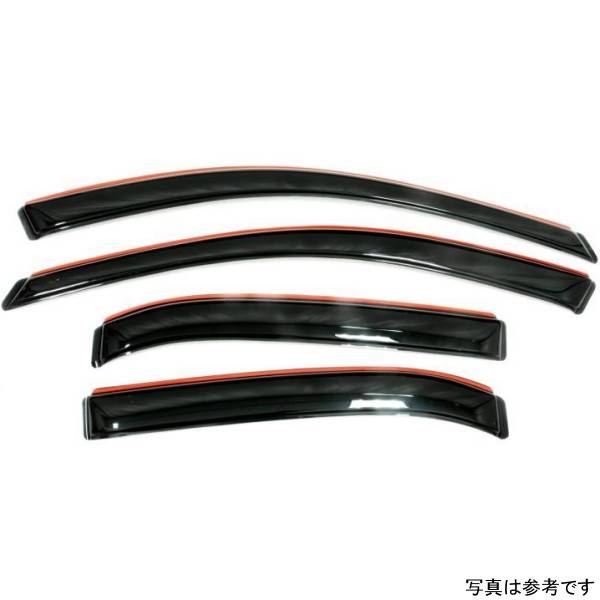 ベント バイザー フロント＆リア ウインドウ ディフレクター 4ピース スモーク 17年-22年 マツダ CX-5