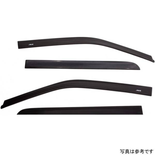 ベント バイザー フロント＆リア ウインドウ ディフレクター 4ピース スモーク 15年-18年 Kia Sedona