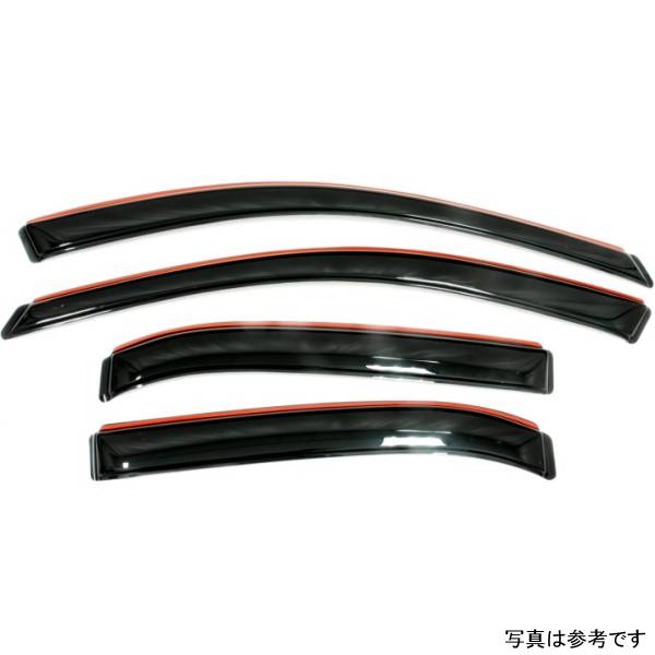 ベント バイザー ウインドウ ディフレクター - 4ピース スモーク 2018 トヨタ Camry