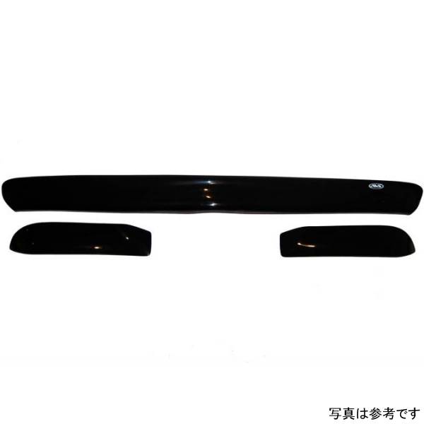 バグガード デラックス 3ピース ミディアムプロファイル フードシールド スモーク 01年-10年 Chrysler PT Cruiser