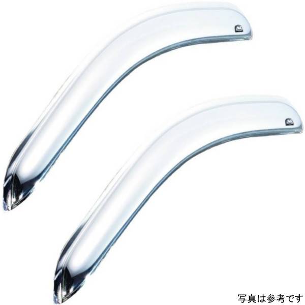 ベント バイザー 2ピース クローム 04年-08年 フォード F-150 Standard Cab (Excl. 04 Heritage) フロント Window