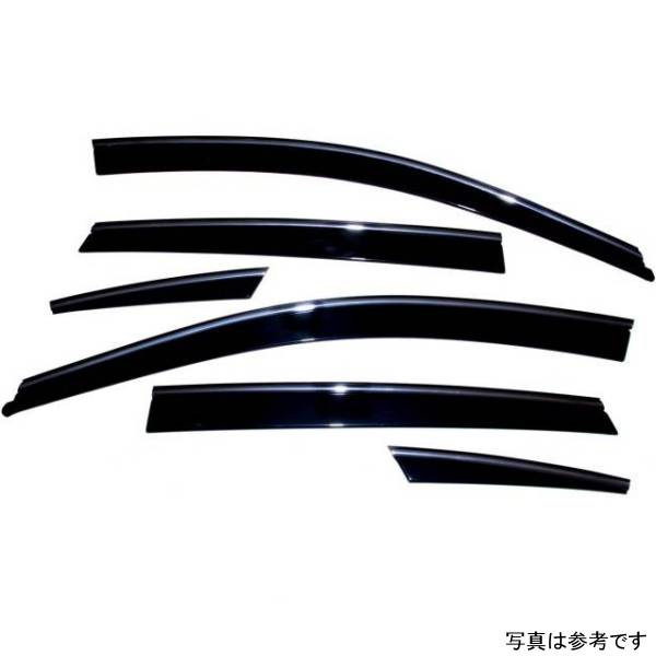 ベント バイザー ロープロファイル ディフレクター 6ピース スモーク クロームトリム付き 06年-10年 Infiniti M45