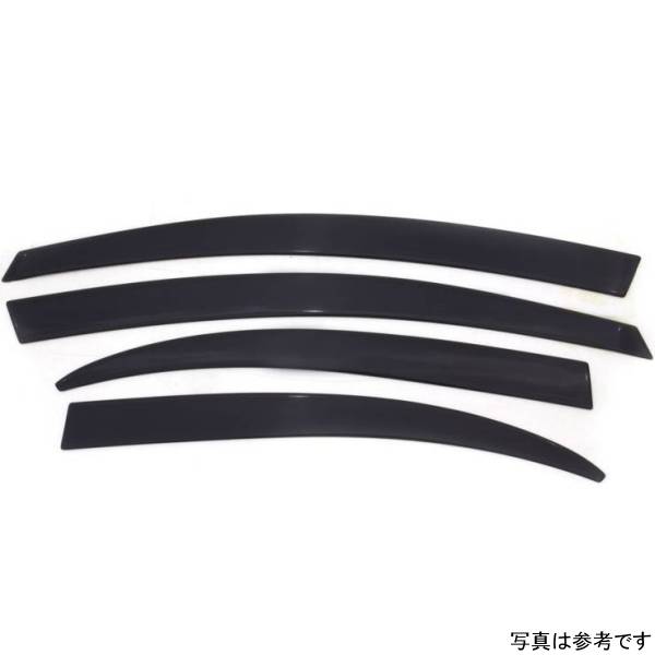 ベント バイザー ロープロファイル ディフレクター 4ピース スモーク 06年-11年 ホンダ Civic
