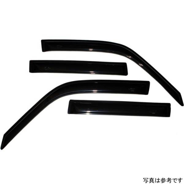 91-97 Toyota Land Cruiser Ventvisor Outside Mount Window Deflectors 4pc - Smoke