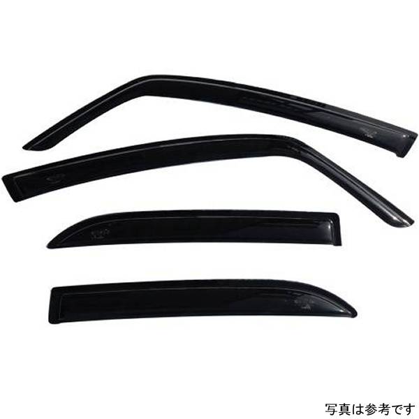 08-10 Suzuki SX4 Hatch Ventvisor Outside Mount Window Deflectors 4pc - Smoke