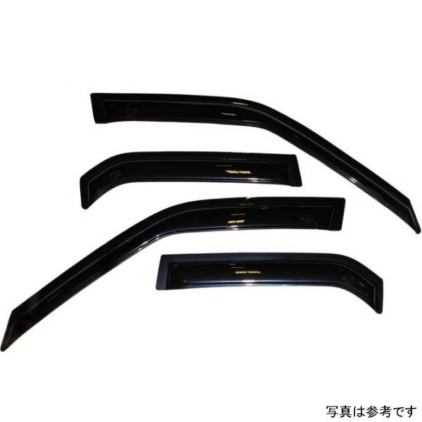 88-92 Toyota Corolla Ventvisor Outside Mount Window Deflectors 4pc - Smoke