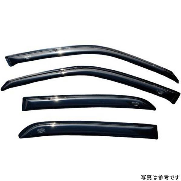 98-11 Ford Crown Victoria (Short Rears) Ventvisor Outside Mount Window Deflectors 4pc - Smoke