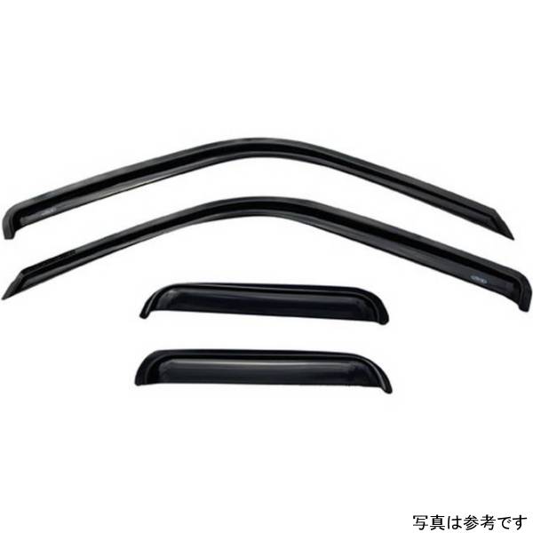 88-99 Chevy CK Ext. Cab Ventvisor Outside Mount Window Deflectors 4pc - Smoke