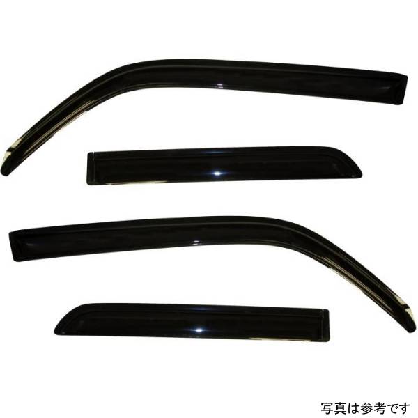 10-18 Toyota 4Runner Ventvisor Outside Mount Window Deflectors 4pc - Smoke