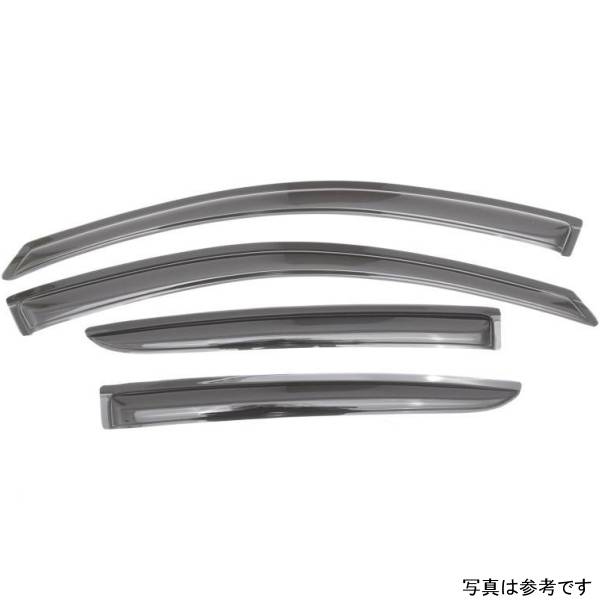 12-18 Nissan Versa (Excl. Hatch) Ventvisor Outside Mount Window Deflectors 4pc - Smoke