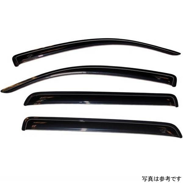 07-18 Toyota Tundra Crewmax Ventvisor Outside Mount Window Deflectors 4pc - Smoke