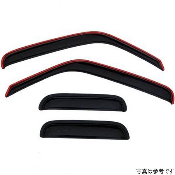 99-11 Ford Ranger (Fixed Window) Ventvisor Outside Mount Window Deflectors 4pc - Smoke