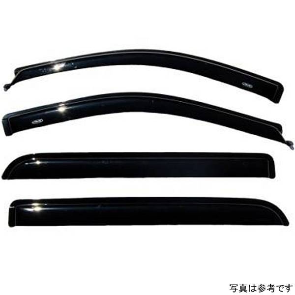 06-08 Lincoln Mark LT Ventvisor Outside Mount Window Deflectors 4pc - Smoke