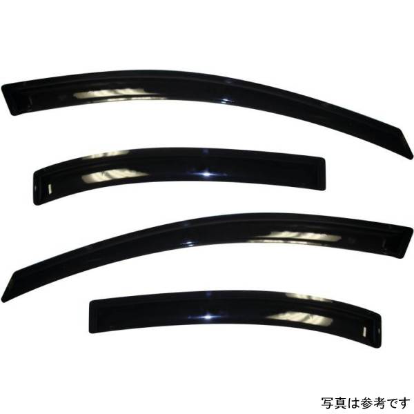06-09 Kia RIO Ventvisor Outside Mount Window Deflectors 4pc - Smoke