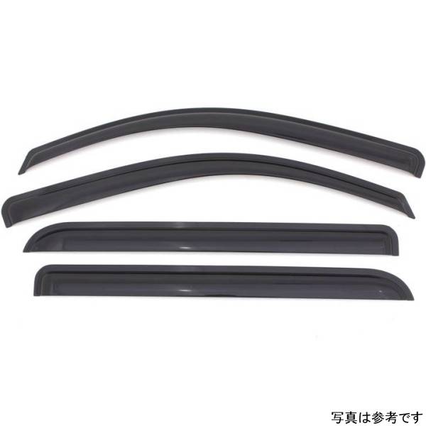 15-18 Chevy Silverado 2500 Crew Cab Ventvisor Outside Mount Window Deflectors 4pc - Smoke