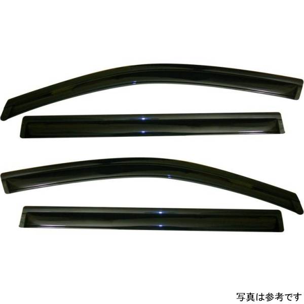 11-18 Nissan Quest Ventvisor Outside Mount Window Deflectors 4pc - Smoke