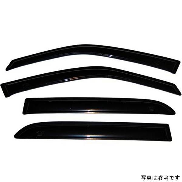 00-06 Cadillac Deville Ventvisor Outside Mount Window Deflectors 4pc - Smoke
