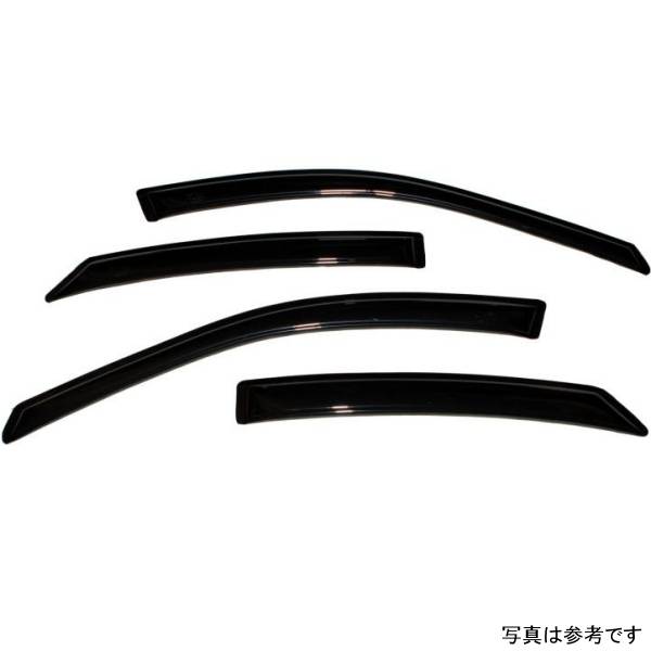 96-07 Ford Taurus Ventvisor Outside Mount Window Deflectors 4pc - Smoke