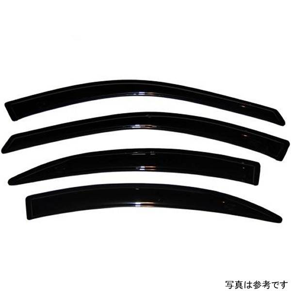96-03 Ford Taurus Wagon Ventvisor Outside Mount Window Deflectors 4pc - Smoke