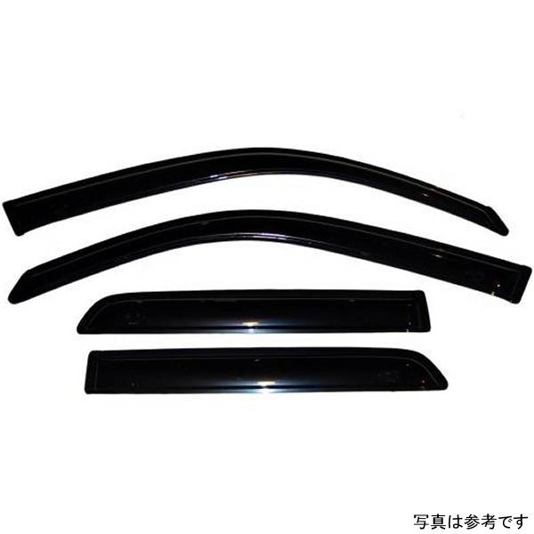 03-09 Toyota 4Runner Ventvisor Outside Mount Window Deflectors 4pc - Smoke