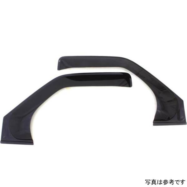 98-04 Nissan Frontier Aerovisor Front Outside Mount Window Deflector 2pc - Smoke