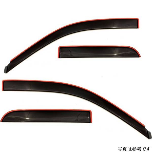 09-18 Dodge RAM 1500 Quad Cab Ventvisor Low Profile In-Channel Deflectors 4pc - Smoke