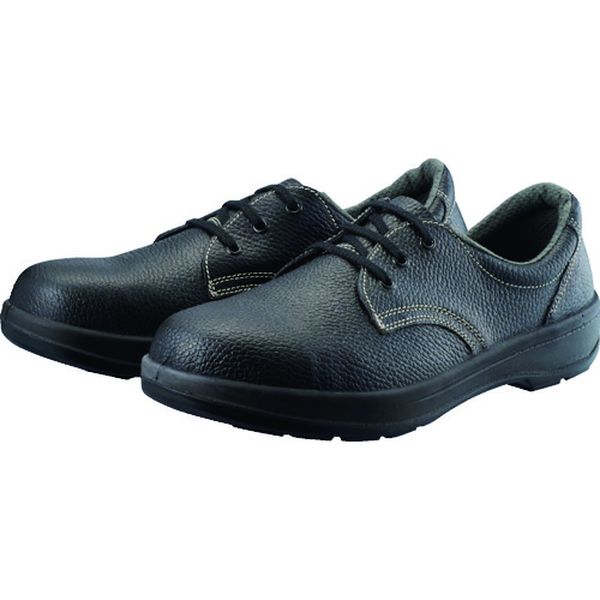 2層ウレタン底安全短靴 23.0cm ブラック