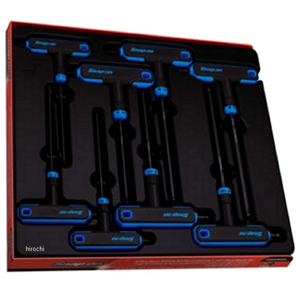 ボール 6角 T型 レンチセット ソフト グリップ ブルーハンドル ミリサイズ