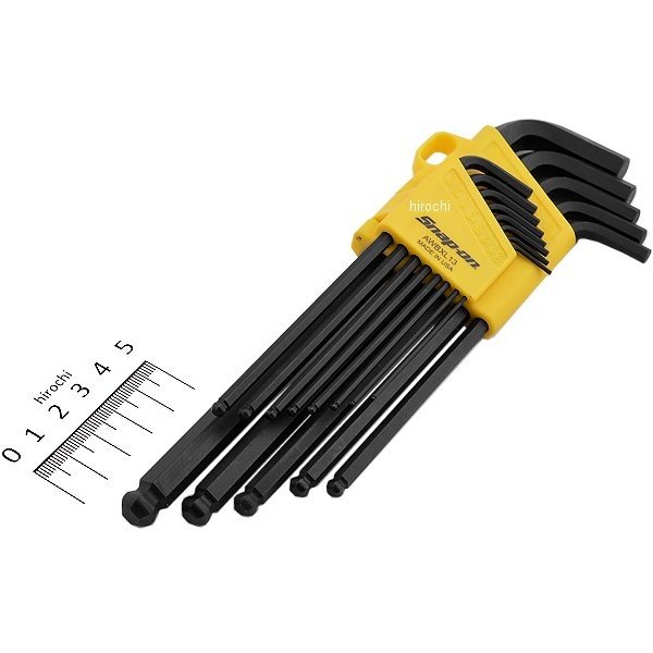 L型 エクストラロングボール 6角 13個 セット (0.5インチ-3/8インチ)