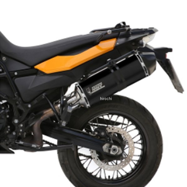 スリップオンマフラー SPEED EDGE 08年-12年 BMW F650GS ブラックステンレス