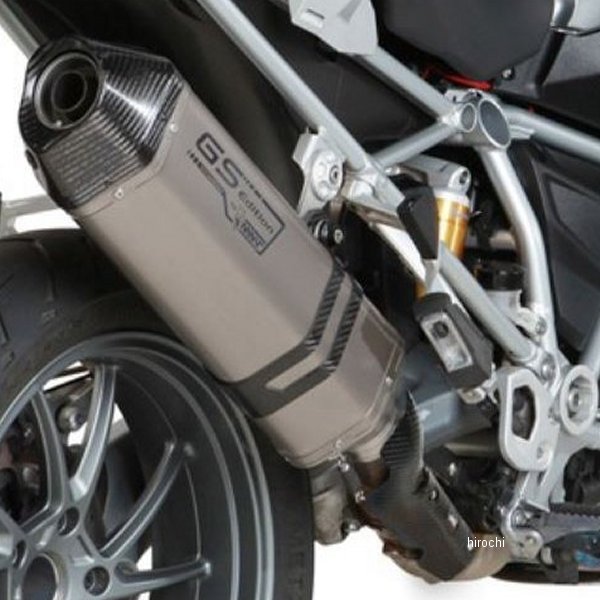 スリップオンマフラー EDGE 13年-18年 BMW R1200GS SPEED チタン