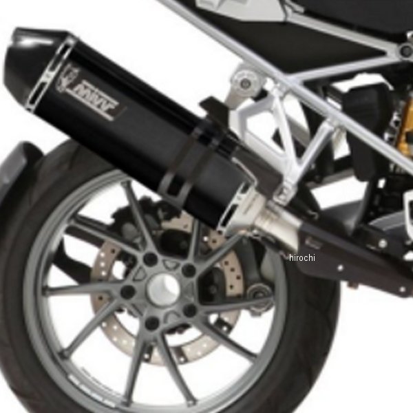 スリップオンマフラー SPEED EDGE 13年-18年 BMW R1200GS ADVENTURE ブラックステンレスキャップ