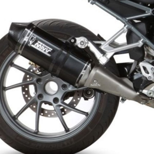 スリップオンマフラー SPEED 15年-18年 BMW R1200R/RS ブラックステンレス