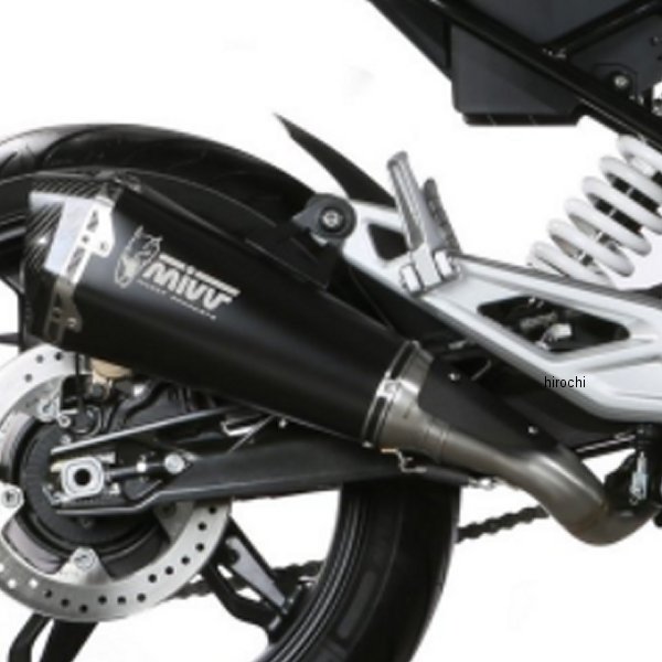 フルエキゾーストマフラー 触媒あり DELTA RACE 18年-21年 BMW G310R ブラックステンレス