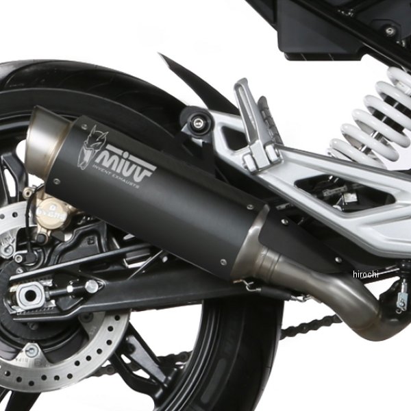 フルエキゾーストマフラー 触媒あり GP PRO 18年-21年 BMW G310R ブラックステンレス