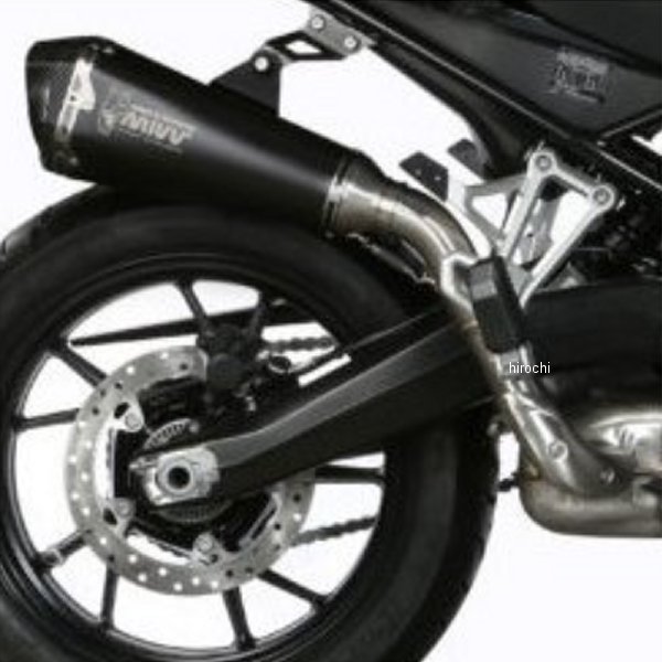 スリップオンマフラー DELTA 18年-21年 BMW F850GS ブラックステンレス