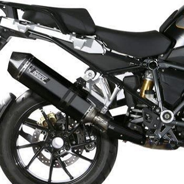 スリップオンマフラー ユーロ5承認 19年-21年 BMW R1250GS ブラックステンレス