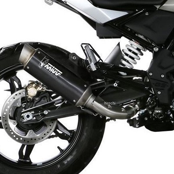 フルエキゾーストマフラー 触媒あり GP PRO 17年-21年 BMW G310GS ブラックステンレス