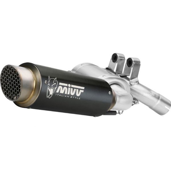 スリップオンマフラー 20年-21年 BMW F900R ブラックステンレス