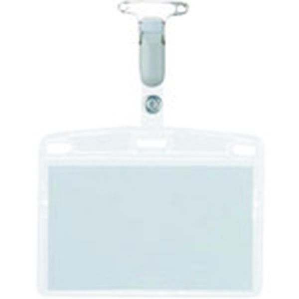 192221)タッグ名札 プラC名刺型横C10枚